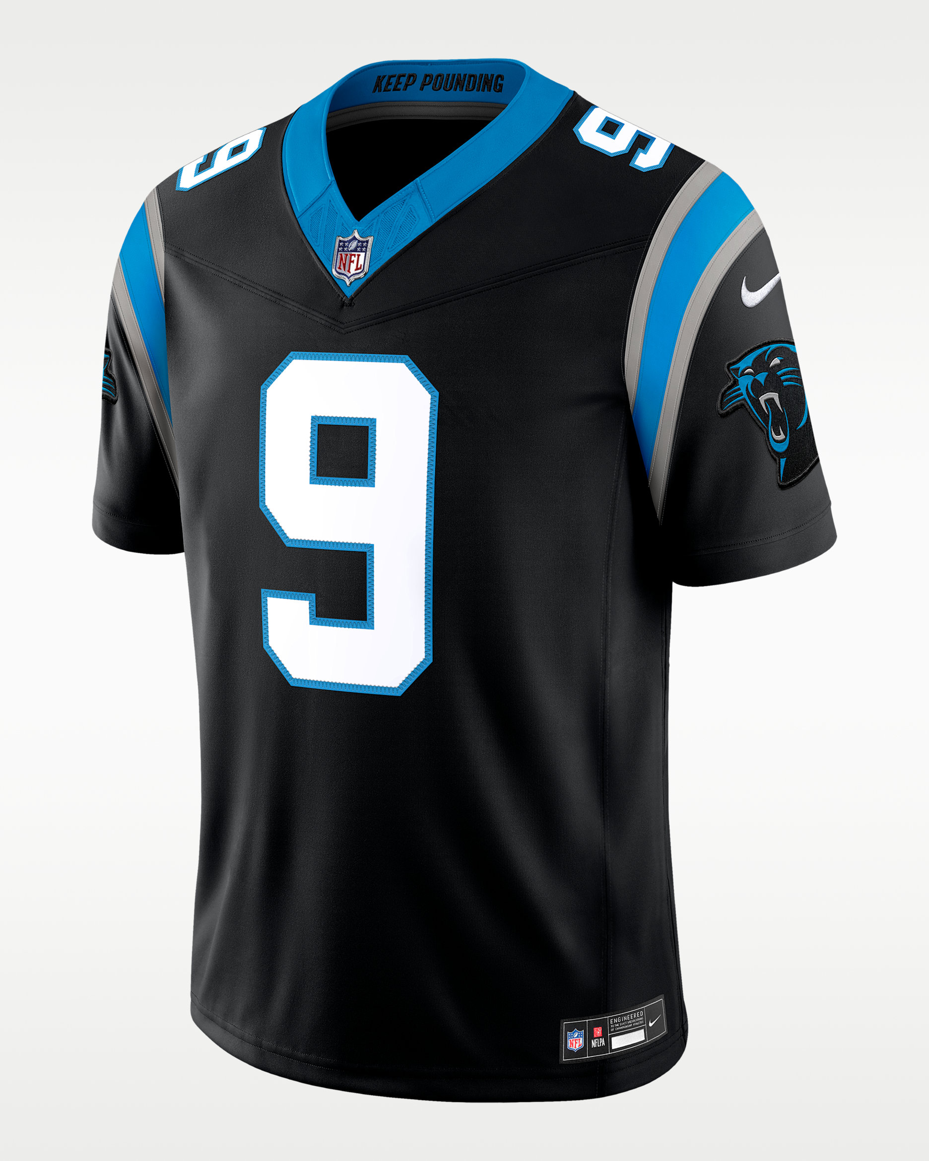 Bryce Young Carolina Panthers Men's Nike Dri-FIT NFL Limited